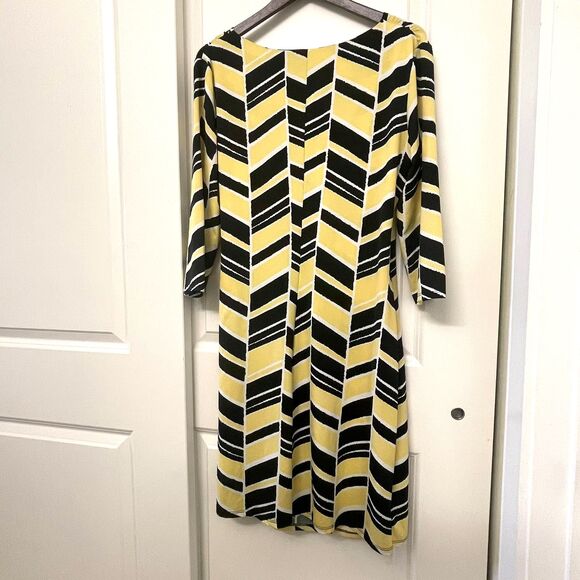 AA Studio Women's Midi Streachable Wrap V Neck 3/4 Sleeves Dress Size 14/ L - Picture 2 of 7